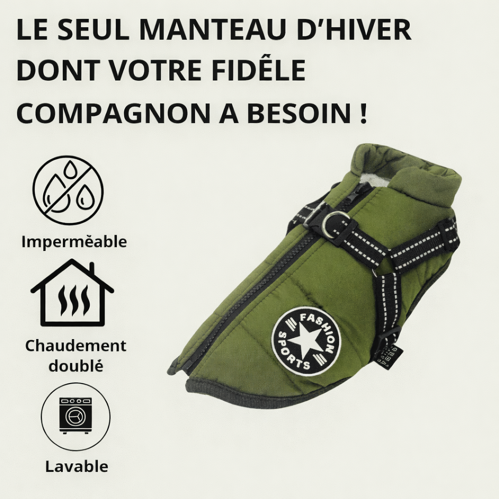 VentoDouce™ | Veste coupe-vent avec harnais
