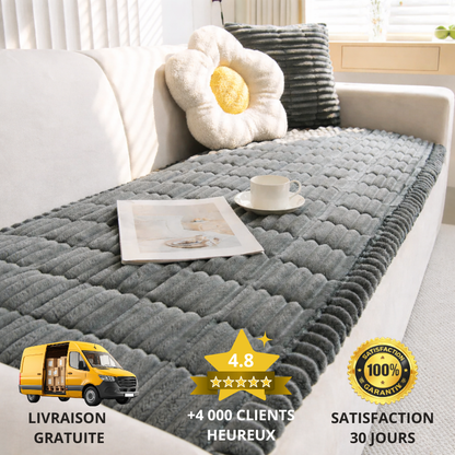 CanapéSerein™ | Housse matelassée anti-poils