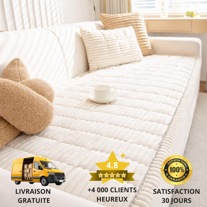 CanapéSerein™ | Housse matelassée anti-poils