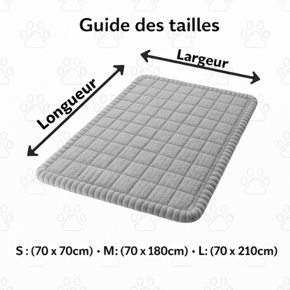 CanapéSerein™ | Housse matelassée anti-poils