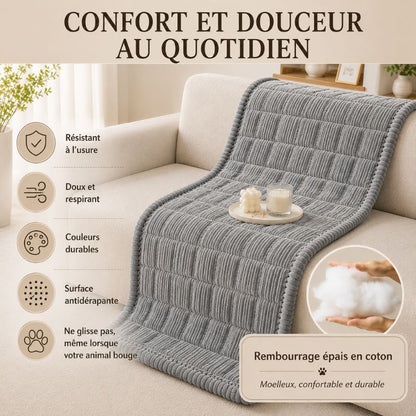 CanapéSerein™ | Housse de protection antidérapante