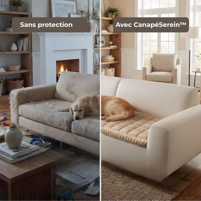 CanapéSerein™ | Housse de protection antidérapante