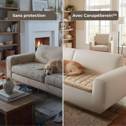 CanapéSerein™ | Housse de protection antidérapante