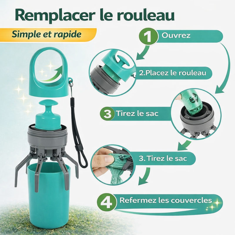 SansContact™ | Ramasse-crottes