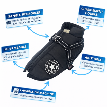 VentoDouce™ | Veste coupe-vent avec harnais