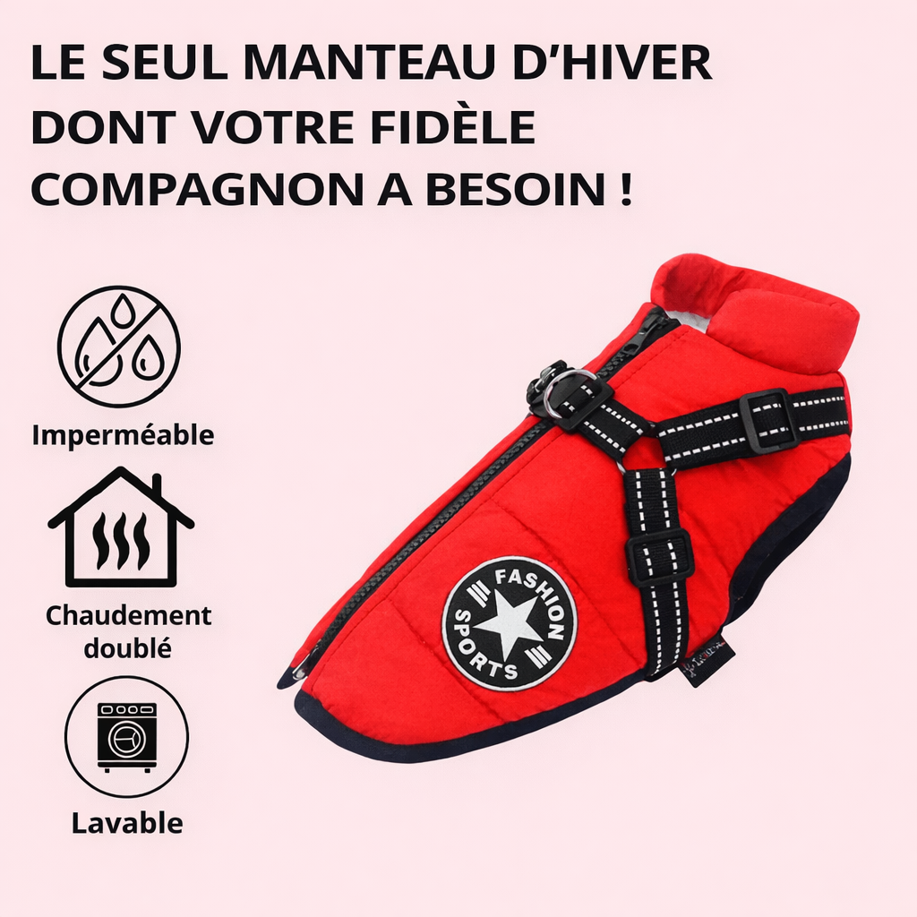 VentoDouce™ | Veste coupe-vent avec harnais