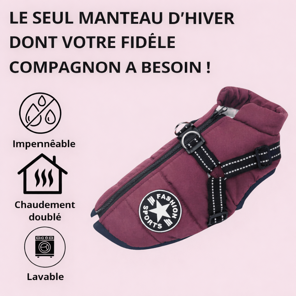 VentoDouce™ | Veste coupe-vent avec harnais