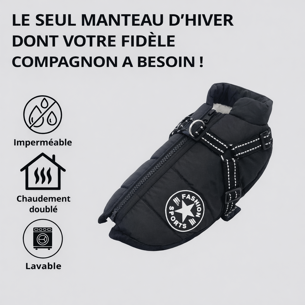 VentoDouce™ | Veste coupe-vent avec harnais