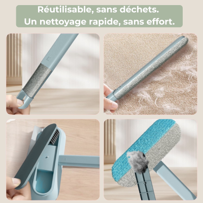 PoilZéro™ | Brosse magique
