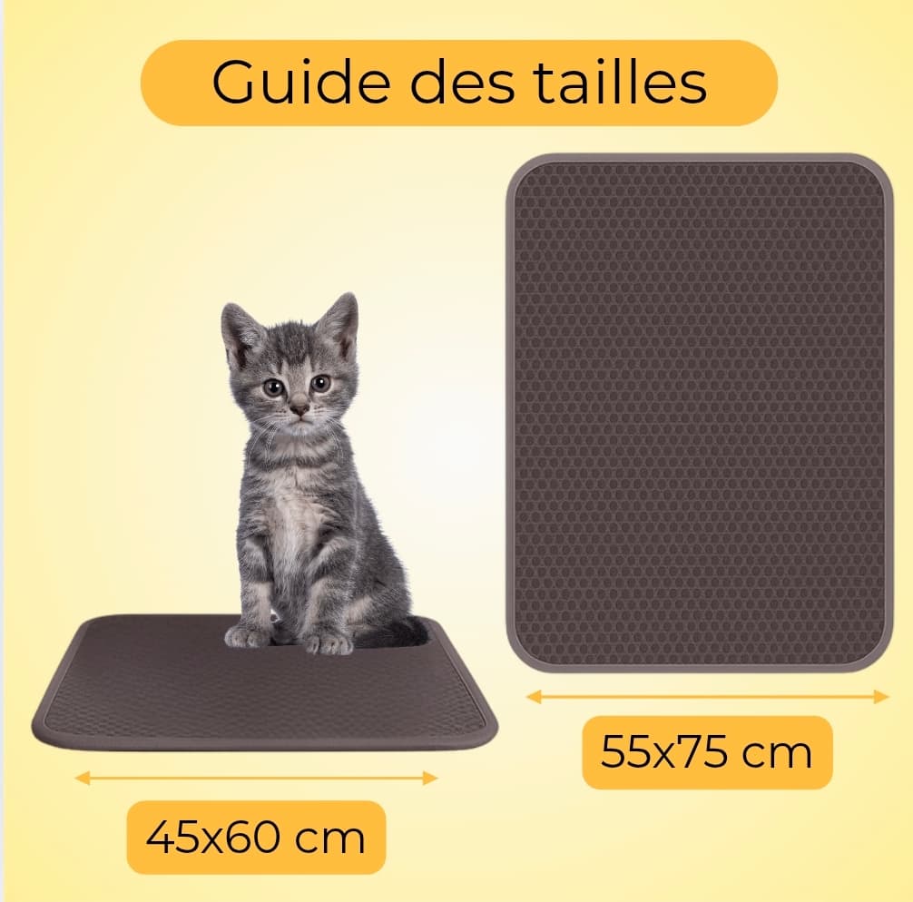 Tapis de litière Felinou élégant