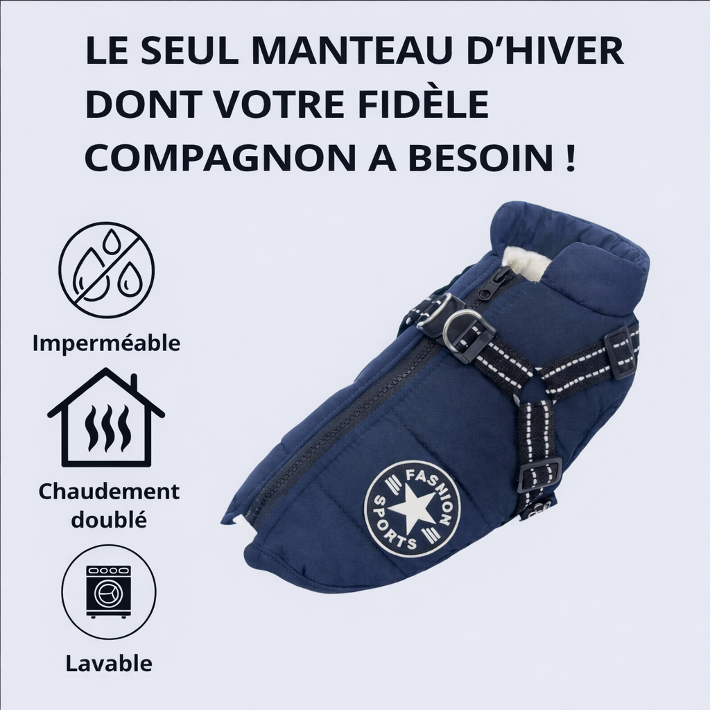 VentoDouce™ | Veste coupe-vent avec harnais